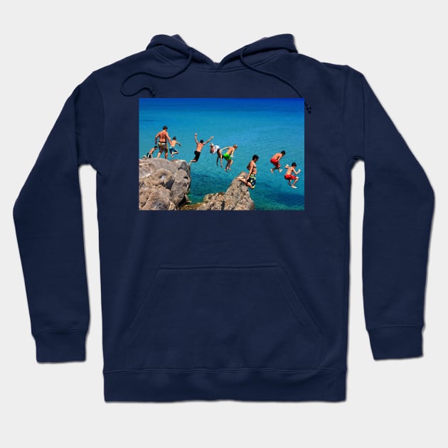 Summer attack - Kos island Hoodie by Cretense72